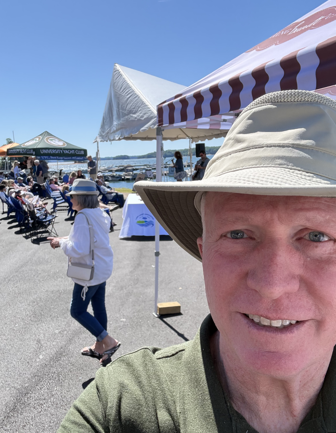 Scott Soracco at the Lake Lanier Association celebration